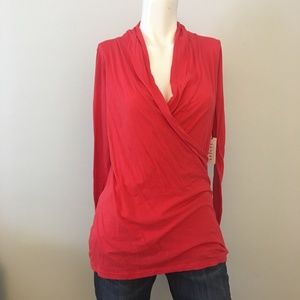 Red Shirt by Velvet. NWT